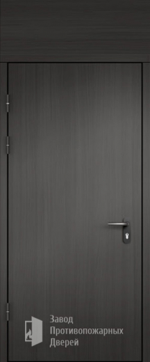 Фото двери «МДФ однопольная с фрамугой №27» в Щербинке