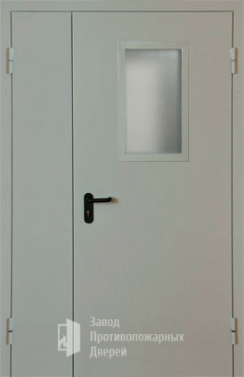 Фото двери «Полуторная со стеклом EI-30» в Щербинке