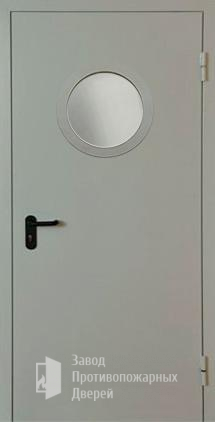 Фото двери «Однопольная с круглым стеклом EI-30» в Щербинке