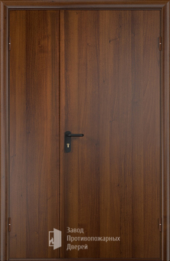 Фото двери «Полуторная МДФ глухая EI-30» в Щербинке