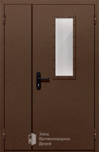 Фото двери «Полуторная со стеклом №28» в Щербинке