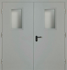 Фото двери «Двупольная со стеклом EI-30» в Щербинке