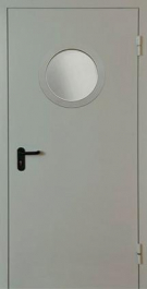 Фото двери «Однопольная с круглым стеклом EI-30» в Щербинке