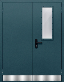 Фото двери «Двупольная с отбойником №34» в Щербинке