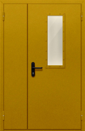 Фото двери «Полуторная со стеклом №25» в Щербинке